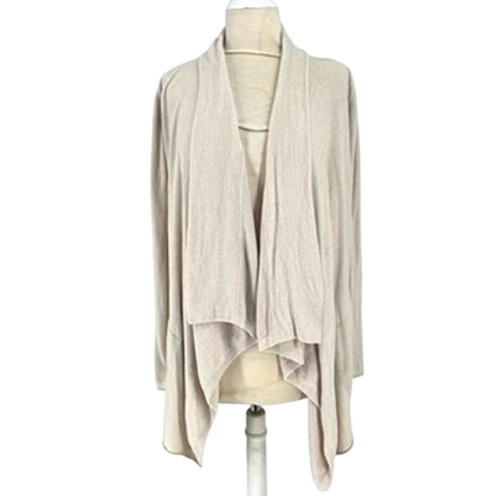 Barefoot Dreams Sweater Small Medium CozyChic Lite Bamboo Cream Wrap